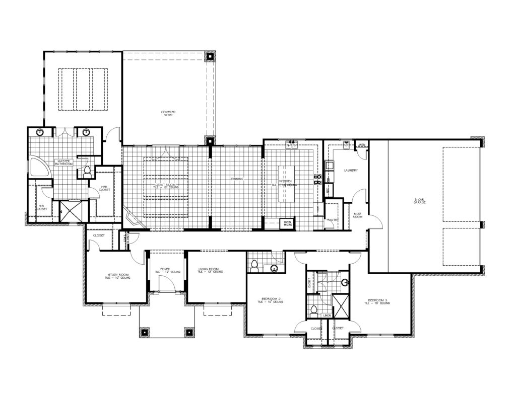 PLAN 3083 - Rock Solid Homes